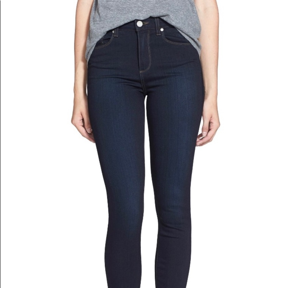 PAIGE Transcend Hoxton High Waist Ultra Skinny Jeans